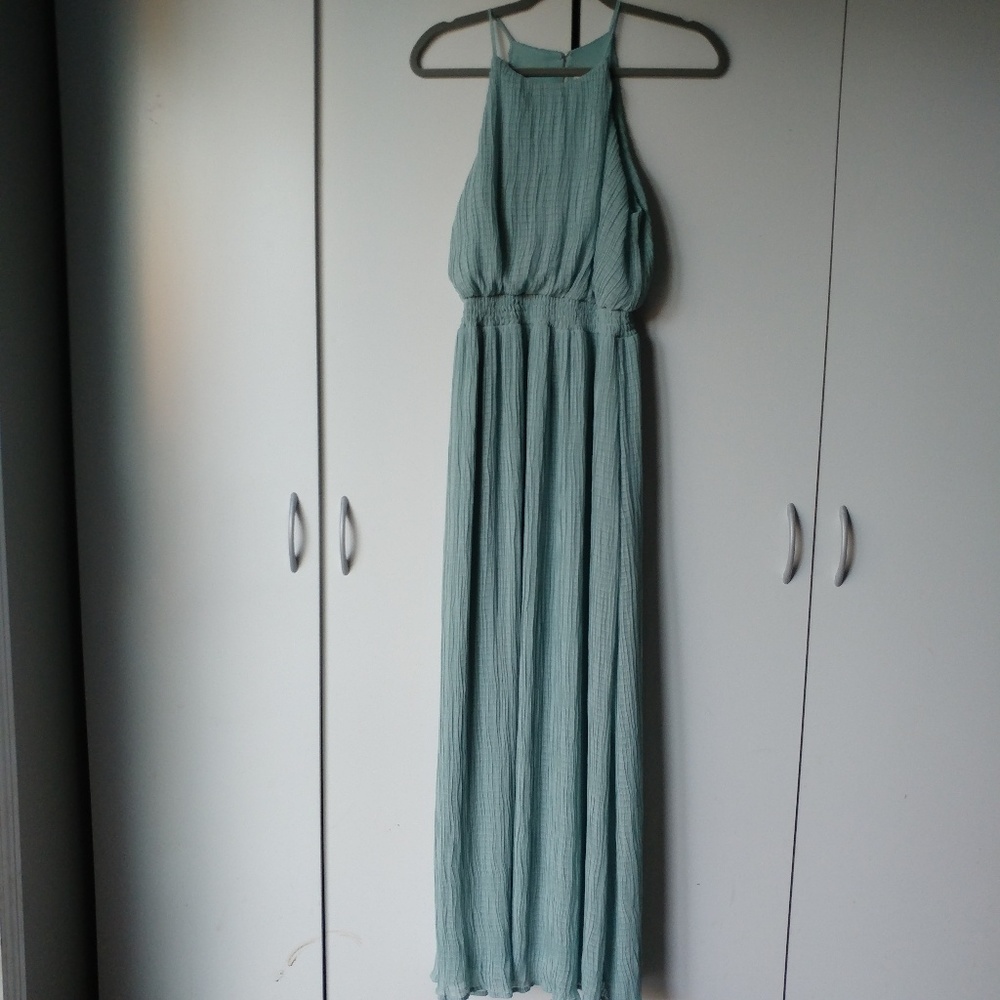 ASTR The Label Pleated Maxi Dress Size Small - Picture 2 of 8